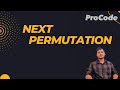 31. Next Permutation | Java | Striver's SDE Sheet 🔥