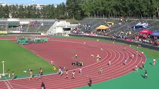 男子4×400mR_決勝1組_第51回北海道高体連札幌支部新人陸上20190818