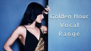 Kacey Musgraves' Golden Hour Vocal Range (D3- F♯5)