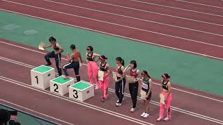 宮崎県高校総体 女子200m決勝（神山 菜々・宮崎北3：24\