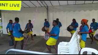 Live music point during Thaipusam celebrations