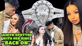 BREAKING!! Jaidyn Alexis “SPOTTED” Wearing Her ENGAGEMENT RING‼️Chrisean Rock Upset‼️￼￼