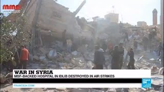 War in Syria- Missile attacks across the country