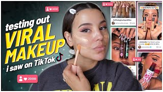 I BOUGHT 5 VIRAL TIKTOK MAKEUP PRODUCTS and they’re the BEST!