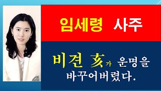 [사주] 임세령 리뷰, 일지에 食이 있는 것도 문제지만, 대운에서 亥가 와서, 巳亥沖이 되어버린 것이 큰 문제로 비화했다. 삼형살을 작동시켜버린 것이다.