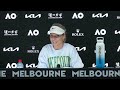 katie boulter press conference australian open 2025 first round