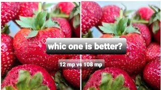 108MP VS 12MP (Samsung  galaxy S20 ultra photo comparison test)