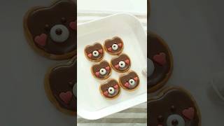 [Valentine's Day🎁] Easy and cute teddy bear chocolate pretzel recipe