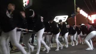 平成28年(2016)　鳳だんじり祭　本宮　灯入れ曳行～南進