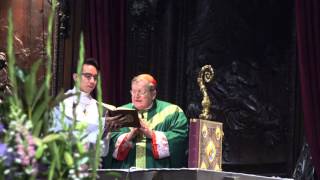 Notre Dame de Paris. Cardinal Burke. Messe grégorienne 1