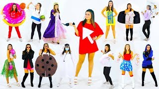 DIY Last-Minute PUNNY Halloween Costume Ideas! | CloeCouture