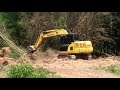 ทีมงานชาติเจริญทรัพย์เล็กพริกขี้หนู komatsu pc 70 8 ถล่มก่อไผ่ ep. 55