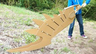 Great Sword Cardboard DIY - Monster Hunter World - Crafty Transformer