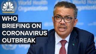 World Health Organization holds a news conference on the coronavirus outbreak – 3/9/2020