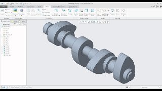 TRICKY STEP TO CREATE CAM SHAFT IN CREO 4.0.