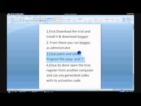 acid pro 4.0 keygen download