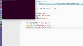 NodeJS Parse URL parameters