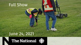 Sask. residential school, Miami condo collapse, Habs Game 6 | The National for June 24, 2021