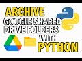 Automate Google Drive Folder Organization with Python + Google API