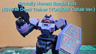 Brutally Honest Bandai Kits: HGWFM Demi Trainer (YOASOBI Collab Ver.)