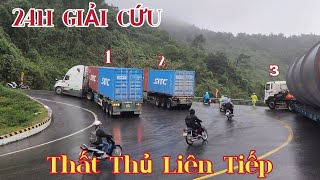 GIẢI CỨU TÀI XẾ BỊ BỎ ĐÓI XUỐT 24H VÌ KHÔNG THỂ VƯỢT QUA KHÚC CUA GẤP TRÊN ĐÈO