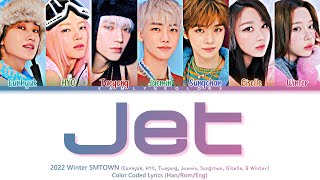 SMTOWN (EUNHYUK, HYO, TAEYONG, JAEMIN, SUNGCHAN, GISELLE, WINTER) 'Jet' (Color Coded Lyrics)