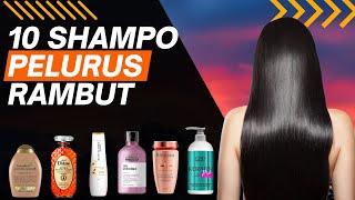 10 Rekomendasi Shampo Pelurus Rambut Terbaik untuk Pria dan Wanita Tanpa Catok