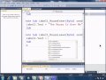 Visual Basic 2010 Express Tutorial 2 - Events