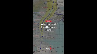 What to expect from hurricane Fiona as it nears landfall in eastern Canada #Shorts