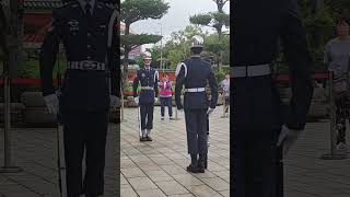 空儀特技操槍，哇嗚，太強了啦~🤩🤩👍💯💯#honorguards #空軍儀隊 #國民革命忠烈祠 #changingofguards