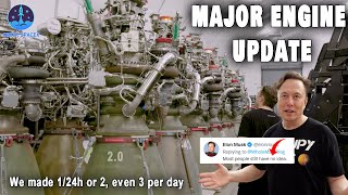 Just Now! SpaceX New Major Update Raptor Engine 2023...