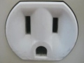 hot neutral and ground our funny looking household electrical socket