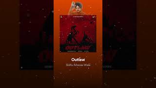 Outlaw [Perfectly Slowed] - Sidhu Moose Wala | LyricalBeatz#lofi #shorts