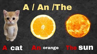 A/An/The||only English||English basics lesson 1for All Educational levels.