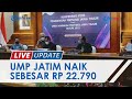 Tak Terima Masih Jadi yang Terendah , Aliansi Pekerja Unjuk Rasa UMP Jatim 2022 Hanya Naik Rp 22.790