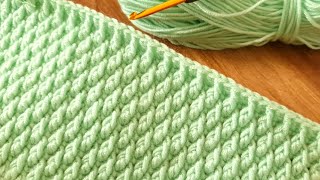 VERY EASY AND UNIQUE CROCHET PATTERN GORGEOUS CROCHET BABY BLANKET STITCH