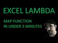 Excel LAMBDA: MAP function in under 3 minutes