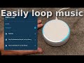 Looping Amazon Echo/Alexa Songs (& Within Playlists and Routines)