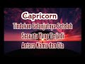 Capricorn🌈Tindakan Selanjutnya Setelah Sesuatu Terjadi Diantara Kamu dan Dia