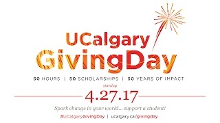 UCalgary Giving Day starts now!