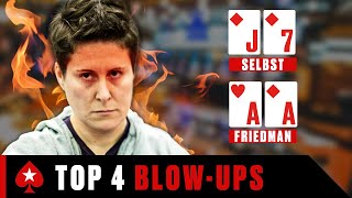 VANESSA SELBST'S Top Blow-Ups ♠️ Best Poker Moments ♠️ PokerStars