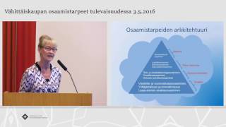 Vähittäiskaupan osaamistarpeet tulevaisuudessa -seminaari: Tulevaisuuden myyntityö