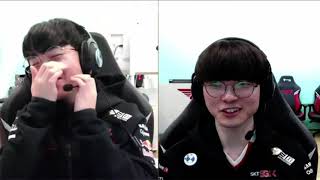 페이커 구마유시 일침 FAKER GIVES GUMAYUSI SOME ADVICES (FEAT. KERIA)