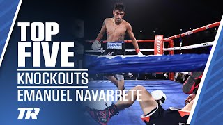 Emanuel Navarrete Top 5 Knockouts | Navarrete Returns Friday Night ESPN