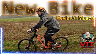 Nouveau VTT pour Kev :)  et c'est un muscu !