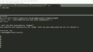 How to Connect Mongo DB to IDLE (Editor) with Sublime text -3