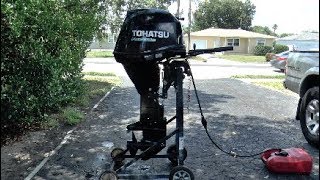 New 2016 4 Stroke Tohatsu 30HP Longshaft Outboard Motor