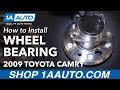 How to Replace Wheel Bearing Hub Assembly 05-11 Toyota Camry