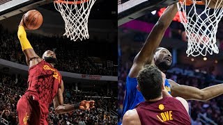 CRAZY Sequence From KD & Lebron On Christmas Day | 12.25.16