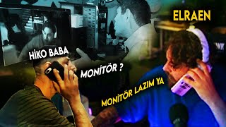 Elraen sinirlenip monitörünü kırınca sponsoru Hiko Baba'dan monitör istiyor / Elraenn Edit #elraen